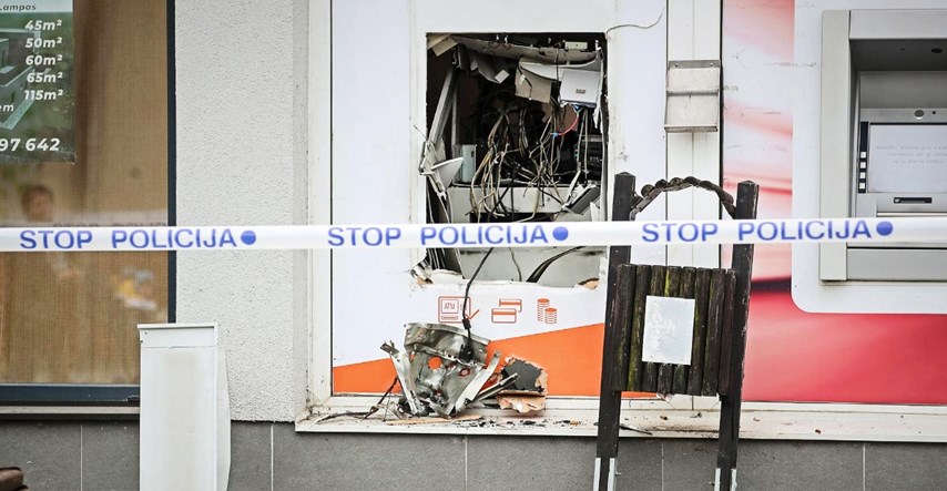 FOTO I VIDEO Rano jutros raznesen bankomat u Stubičkim Toplicama