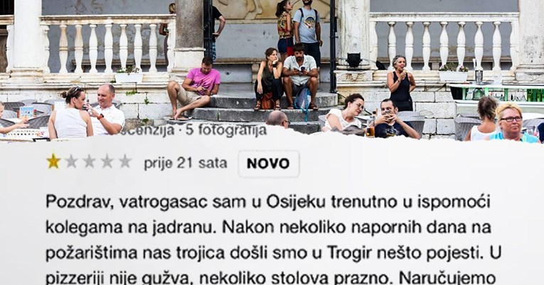 Osječki vatrogasac za Index o drami u pizzeriji u Trogiru: Jedva su nam vratili novac
