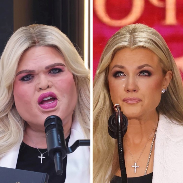 Komičar u brutalnom skeču imitirao Eriku Kirk, prozvao ga senator