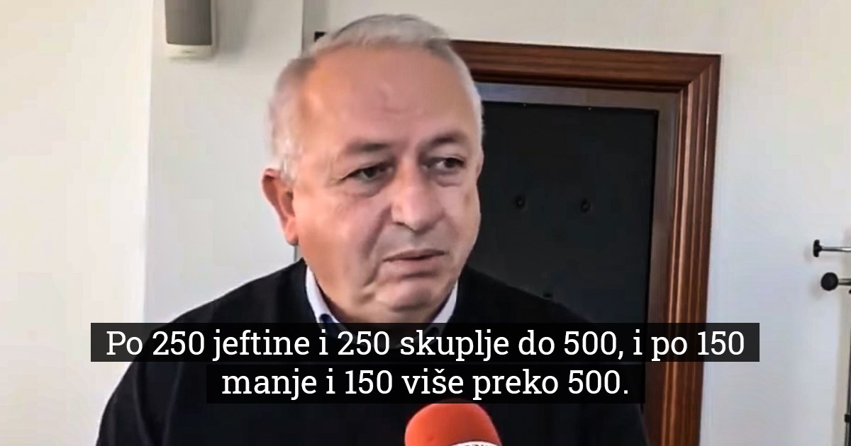 Direktor za energetiku objašnjavao obračun struje: "Do 500, svakako dva puta 250"