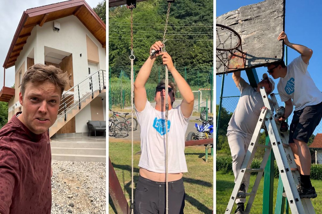 VIDEO Amerikanac iz Zagorja obnavlja stari park kako bi zahvalio susjedima na pomoći