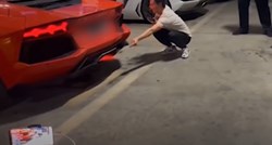 VIDEO Pokušao je ispeći kebab na vatri iz auspuha Lamborghinija, nije uspio