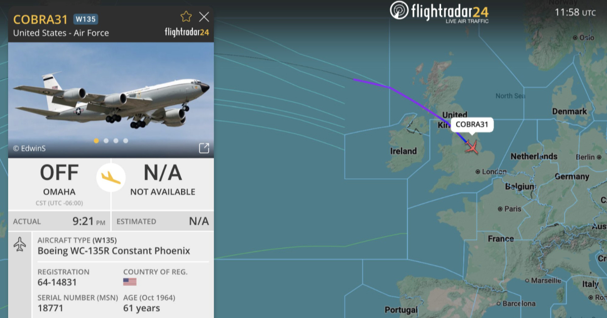 Američki "njuškač bombi" sletio u Britaniju