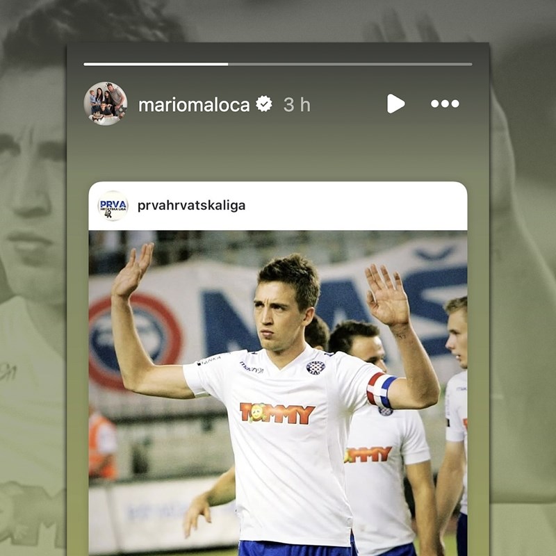 FOTO Maloča na Instagramu podijelio objavu o Hajdukovim obrambenim transferima