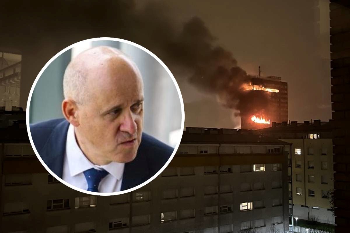 Ministar graditeljstva kod Vjesnika u plamenu: "Ne znamo što je uzrok"