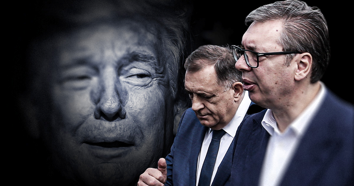 Dodik se dramatično okrenuo Americi, a Vučić ga slijedi spuštenih gaća