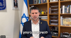 Dva izraelska ministra pozivaju na čvrst odgovor na napad Irana
