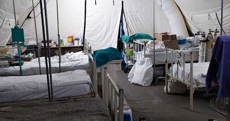Pacijenti leže u šatorima: "U Sisku nema intenzivne za pacijente s teškim infarktima"
