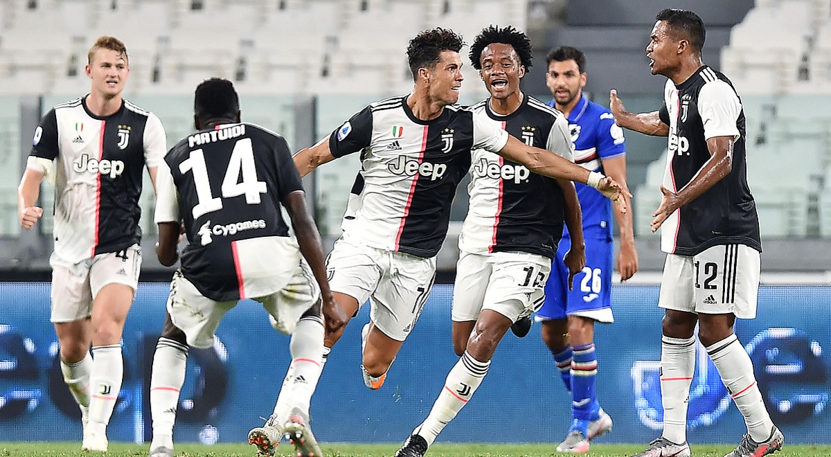 Juventus je pobijedio Sampdoriju i osigurao deveti uzastopni naslov prvaka Italije