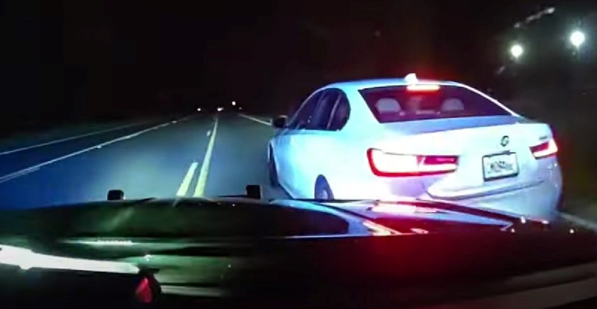 VIDEO Vozač BMW nakon što ga je uhvatila policija: "Zovite moju mamu!“