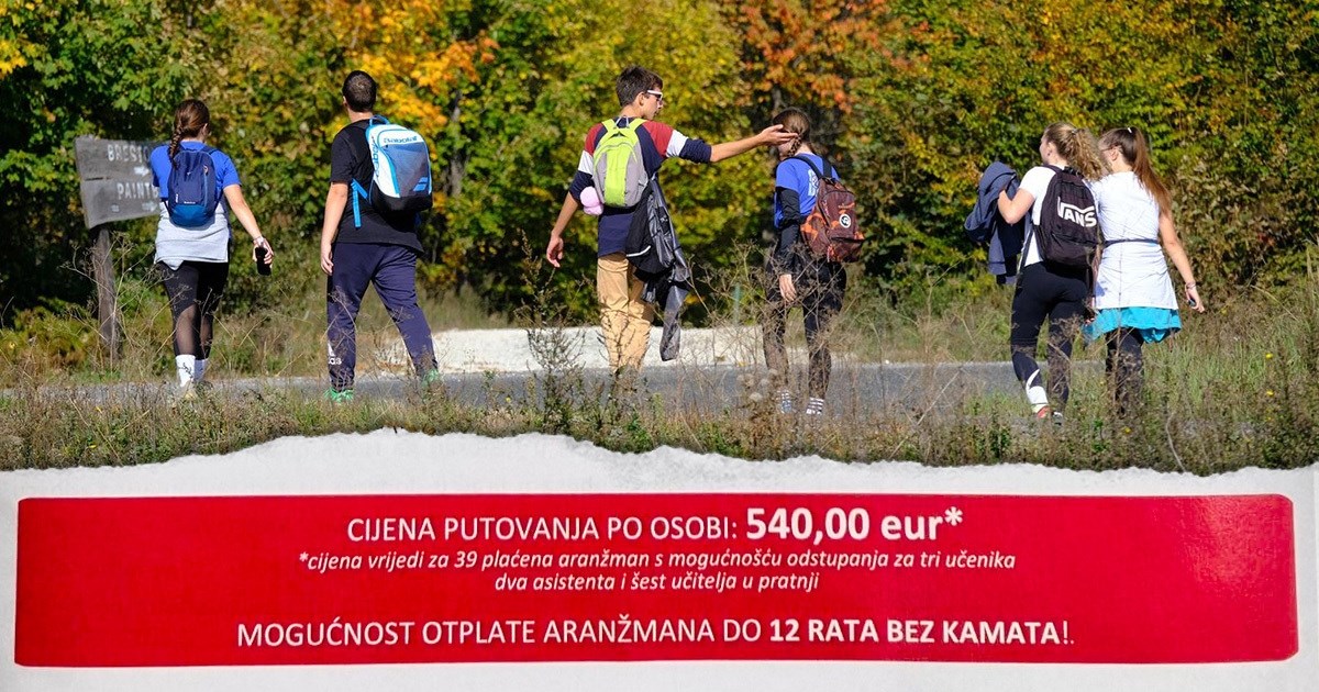 Roditelji školaraca bijesni: Traže nas 540 eura za četiri dana na srednjem Jadranu