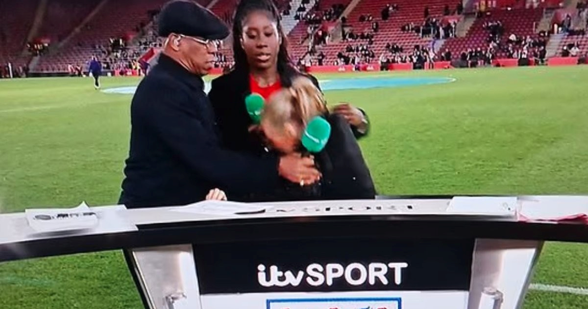 VIDEO Drama u prijenosu uživo. Voditeljica se srušila, Arsenalova legenda je uhvatila