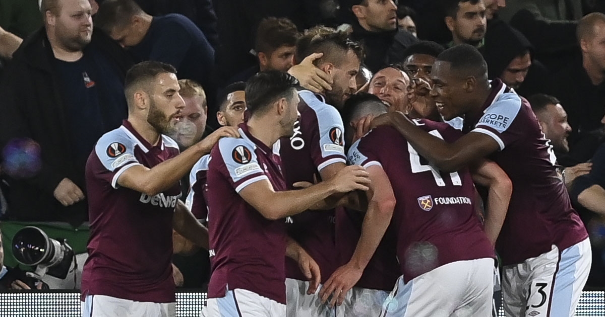 West Ham lako pobijedio Rapid i zasjeo na vrh Dinamove skupine
