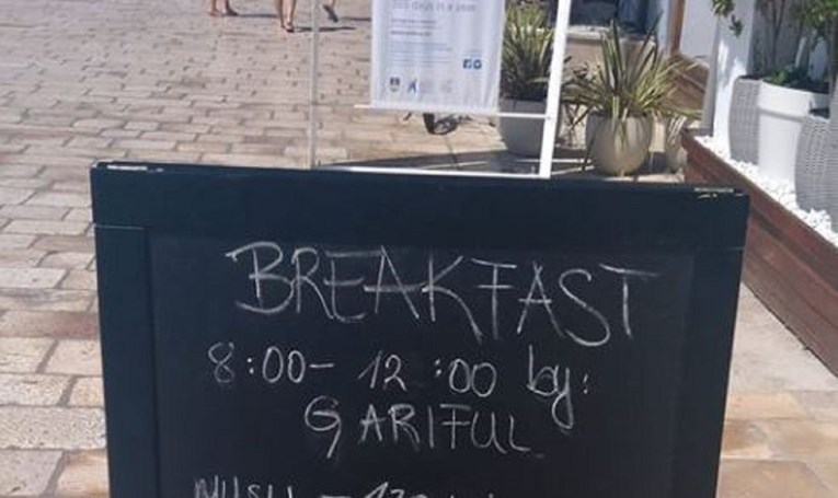 Cijene doručka iz restorana na Hvaru posvađale ekipu na Fejsu: "Sumanuto"