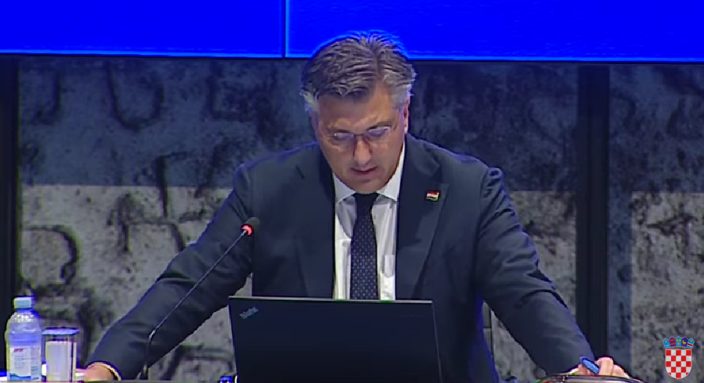 VIDEO Obratio se Plenković, na sjednici vlade i zahtjev oporbe o smjeni Radmana