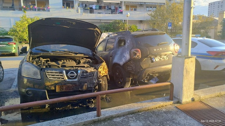 Rano jutros gorjeli automobili u Splitu