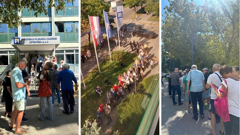 Ljudi stajali u dugačkom redu pred Plinarom. Grad Zagreb poslao važnu obavijest