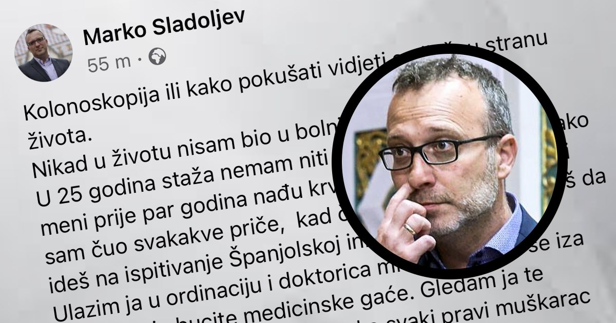 Mostovac prepričao svoju kolonoskopiju: "Obučem ja te gaće kao svaki pravi muškarac"