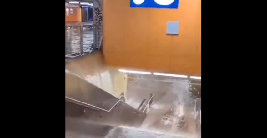 VIDEO Pogledajte Frankfurt nakon goleme kiše. Poplavljene ulice, aerodrom, podzemna