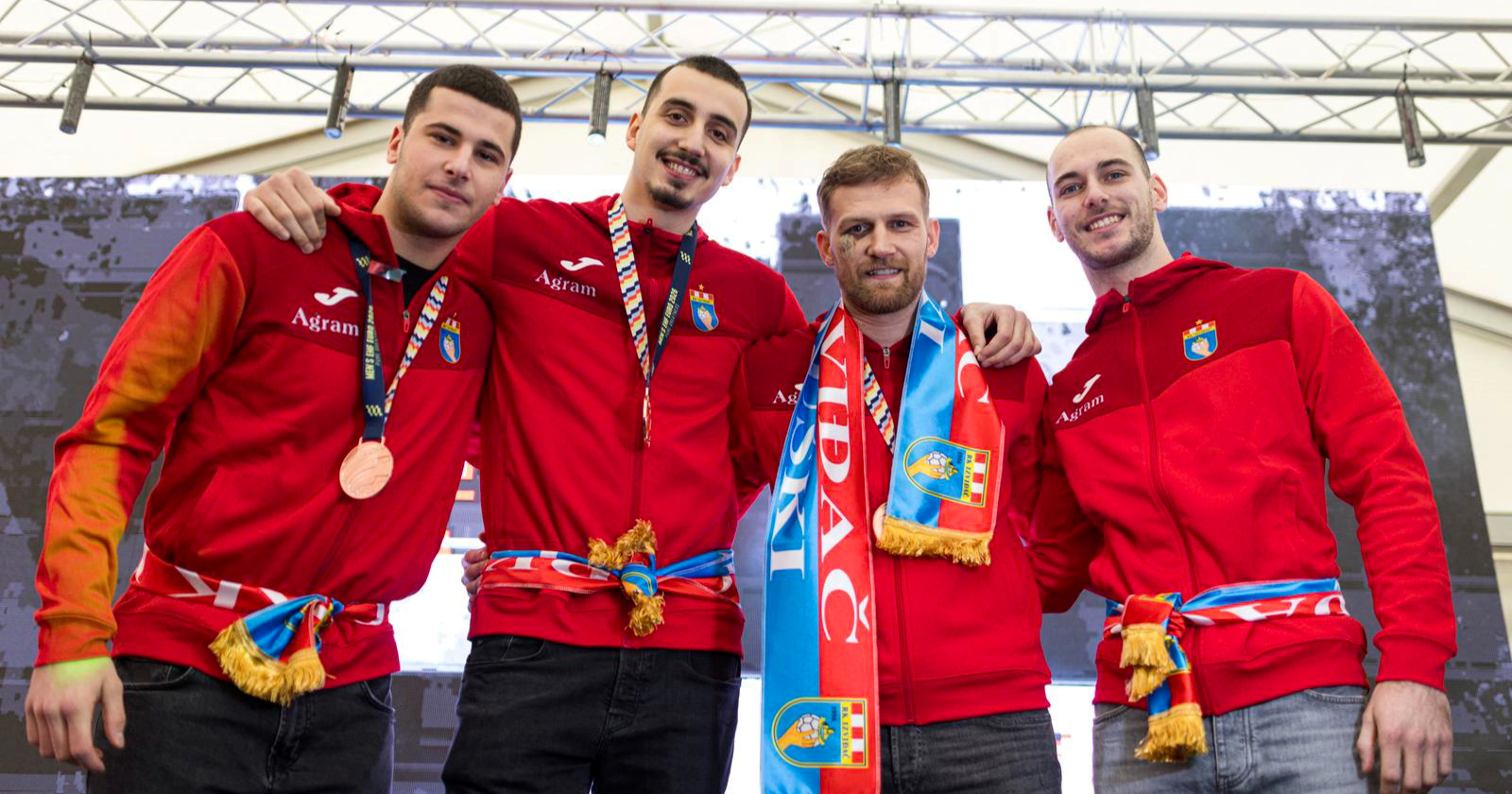 FOTO Ljubuški dočekao brončane rukometaše s Europskog prvenstva