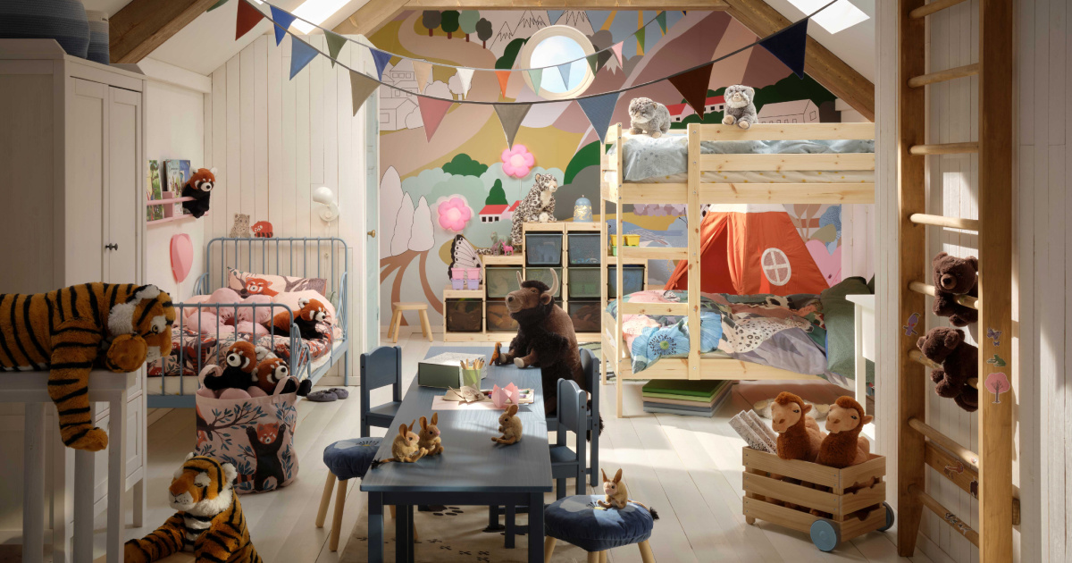 Da smo djeca, upravo bismo ovakvu sobu željeli. Pogledajte što stiže u IKEA-u