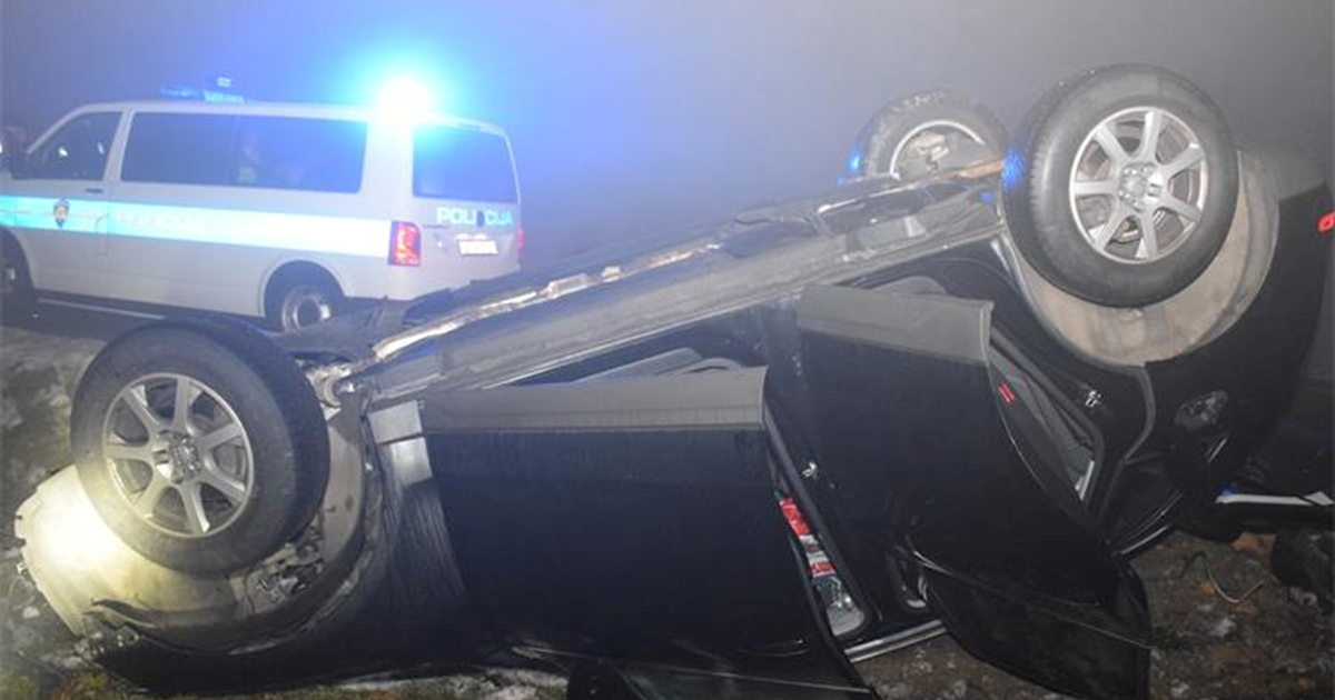 FOTO Vozač poginuo u Međimurju. U zavoju je sletio u jarak pa naletio na most