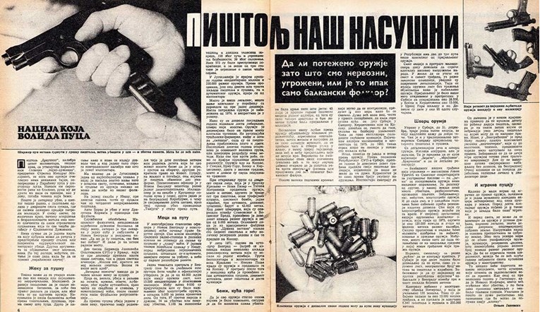 Članak iz 1984. godine: Jugosloveni, nacija koja voli da puca
