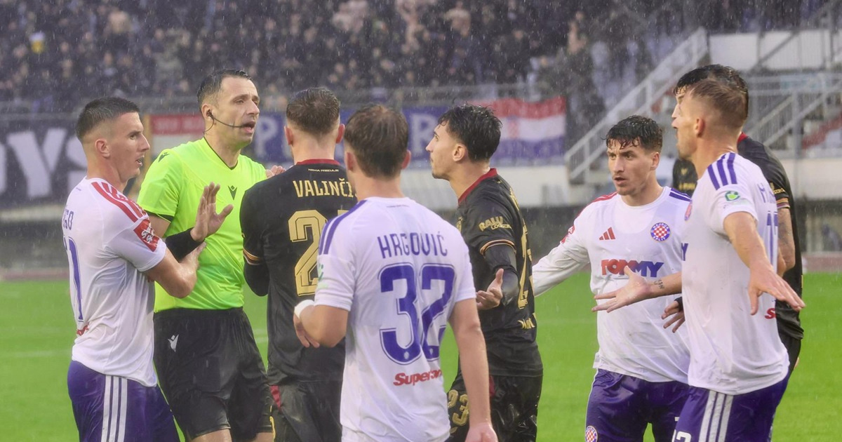 Pajač je na Poljudu razbjesnio dinamovce. Danas sudi u Ligi prvaka