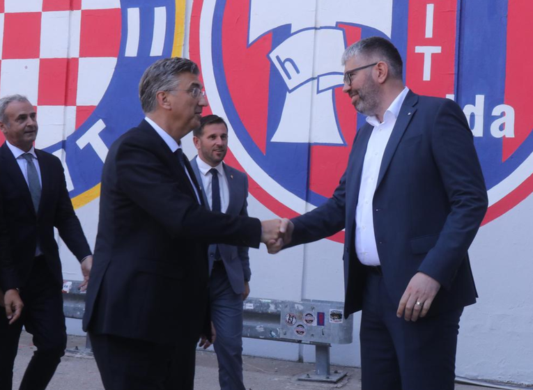 Plenković rekao da se Poljud može obnoviti. Hajduk mu je odgovorio
