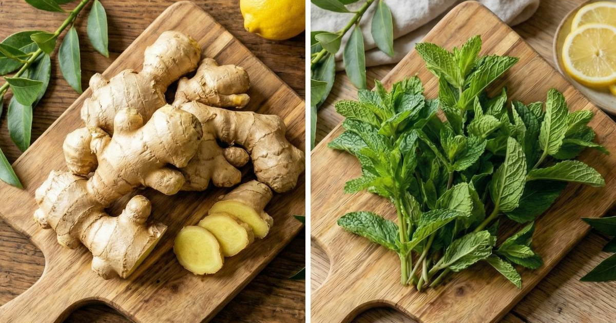 Đumbir ili metvica: Što je bolje protiv mučnine?