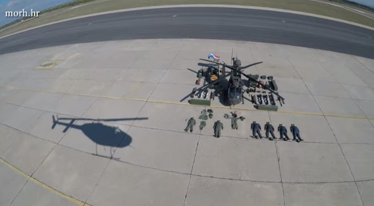 Tetris izazov: Hrvatski vojnici pokazali što od opreme imaju u helikopteru