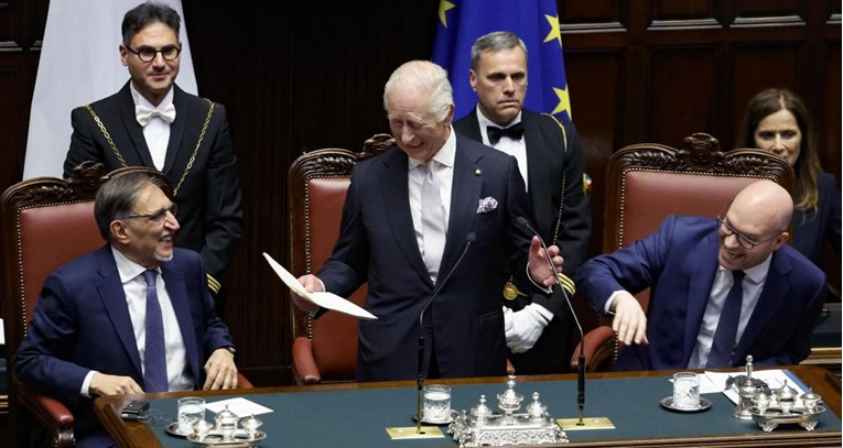 Kralj Charles u Italiji istaknuo da je i kralj Kanade, zemlje koju Trump želi