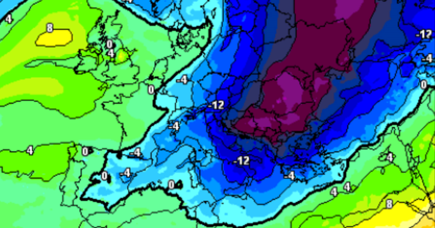 Sibirska anticiklona u Europu krajem siječnja donosi polarnu hladnoću