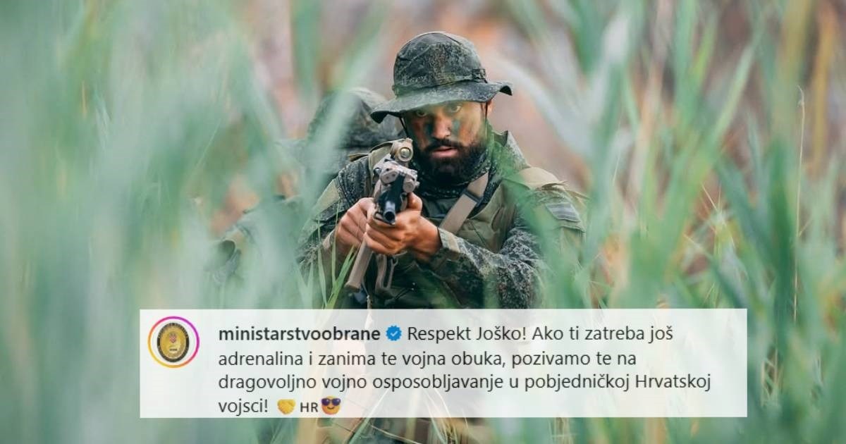 Gvardiolu se nakon fotki s Velebita javilo Ministarstvo obrane, pozvali ga u vojsku