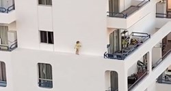 Snimka ostavila ljude u nevjerici: Dijete izašlo kroz prozor na 5. katu...