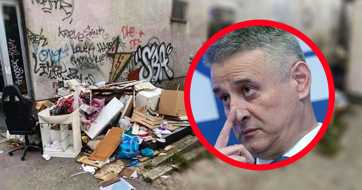 FOTO Karamarko objavio fotku smeća pa napao Tomaševića: Ovo je u mojoj ulici
