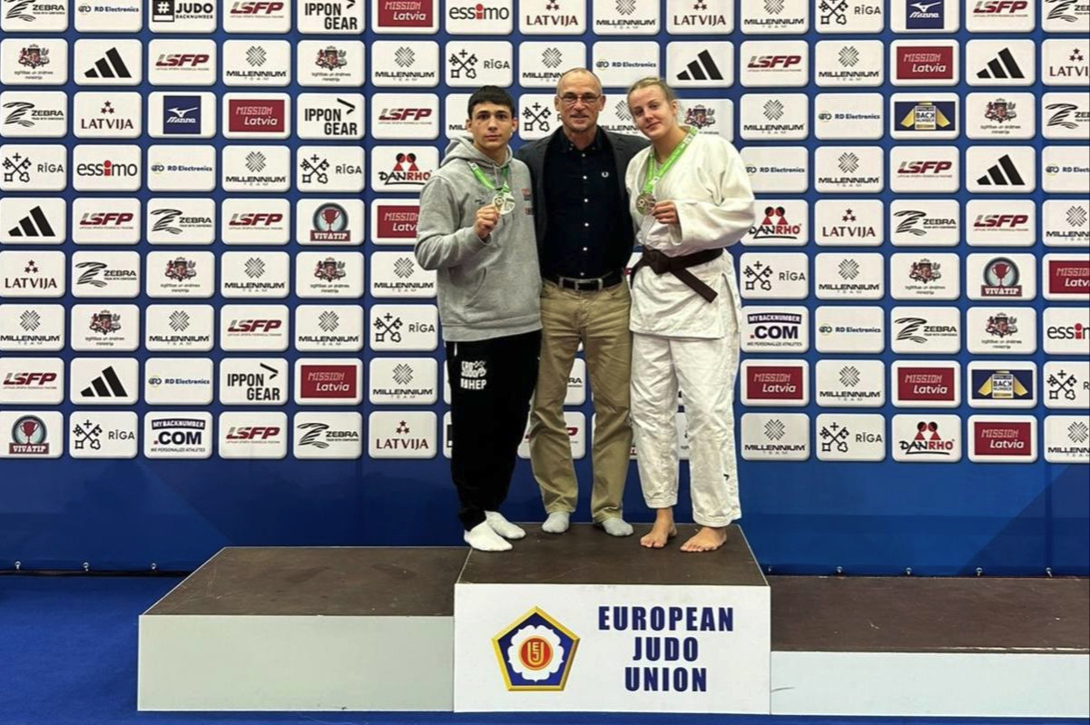 Kadeti na Europskom judo kupu u Rigi osvojili tri medalje