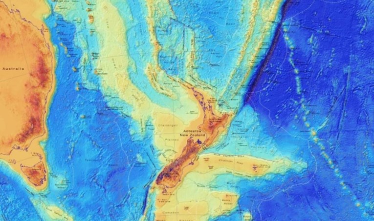 Nove karte Zelandije: Otkriveni detalji potopljenog kontinenta ispod Novog Zelanda