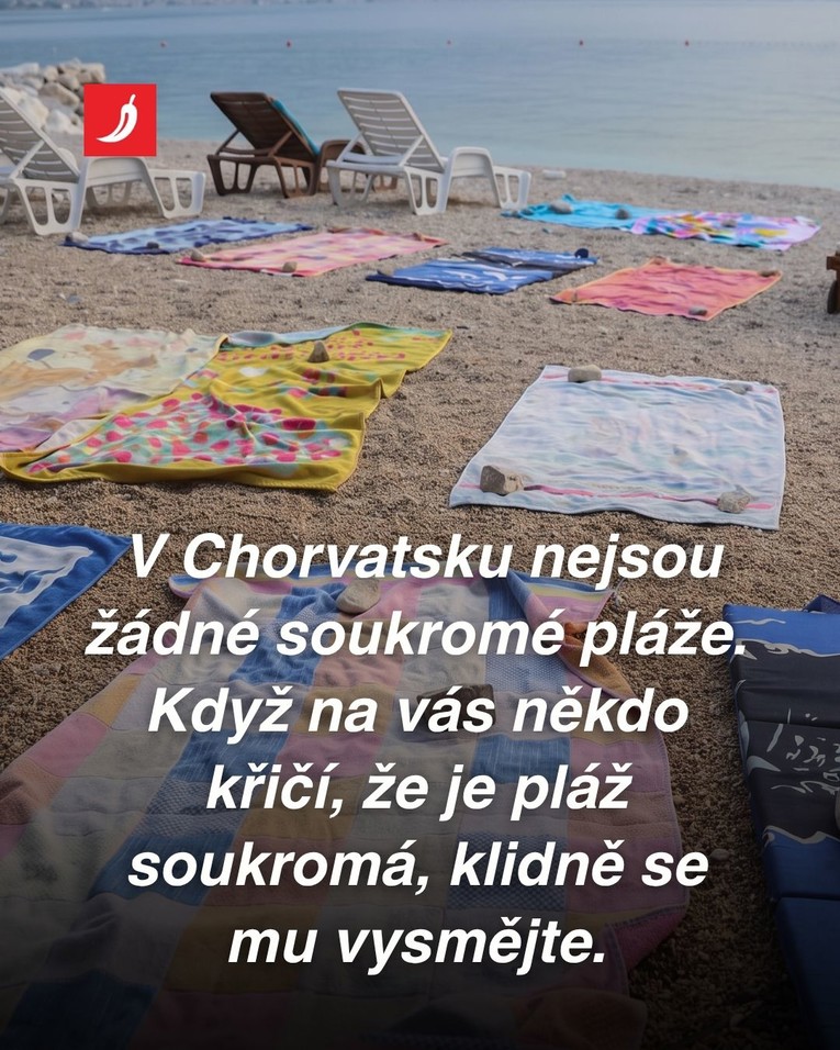 Milí turisté, tohle musíte vědět: V Chorvatsku neexistují soukromé pláže