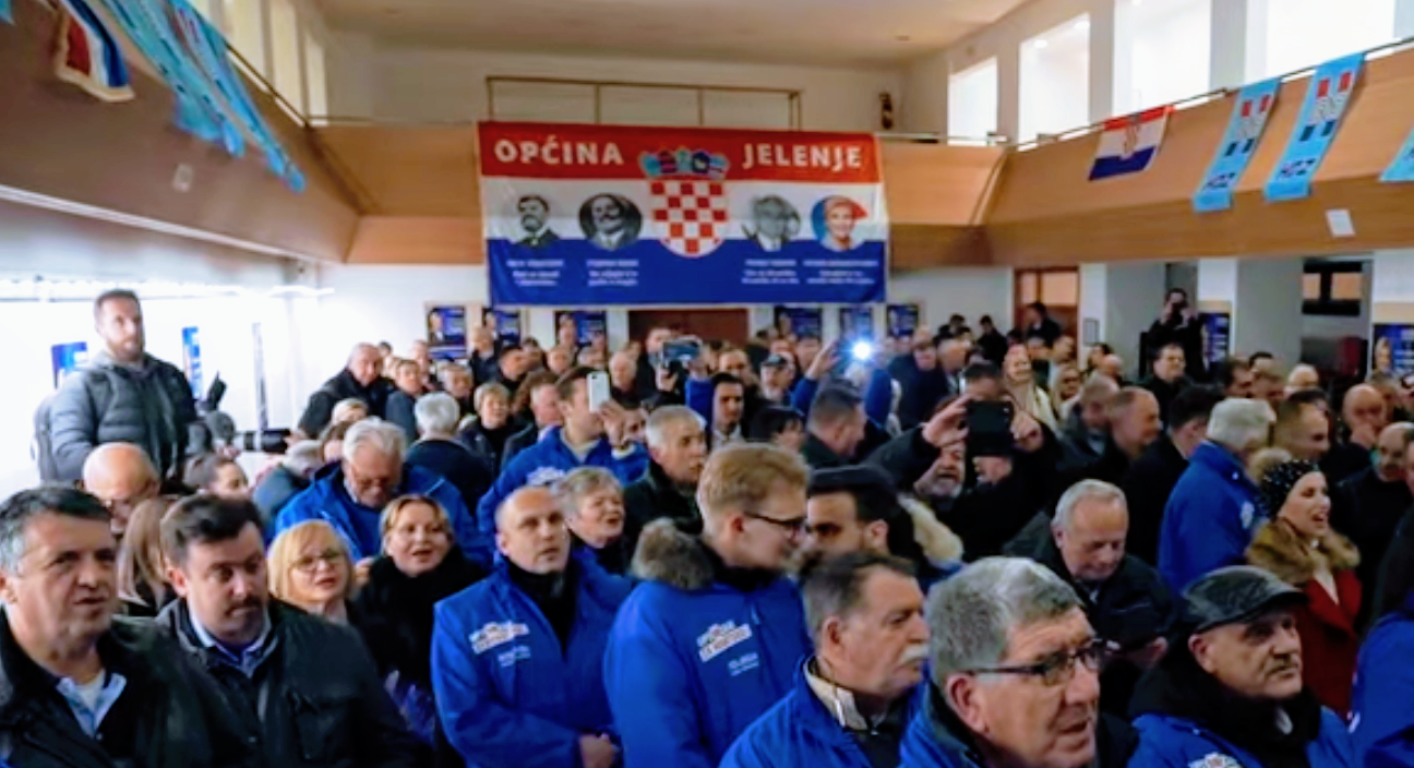 Ovo je zastava u Kolindinom spotu. Ilegalna je