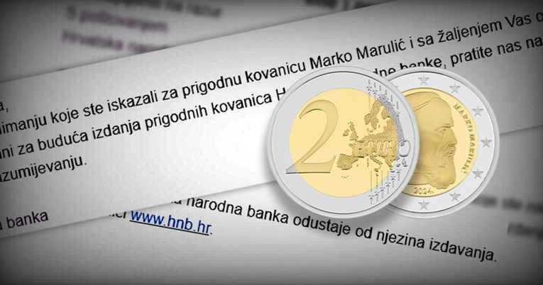 HNB ljudima poslao mail da ništa od prigodne kovanice. Sad kažu: To je bila greška