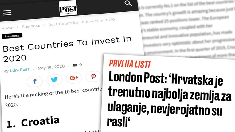 Kako su mediji popušili lažnu vijest o Hrvatskoj kao najboljoj zemlji za ulaganje