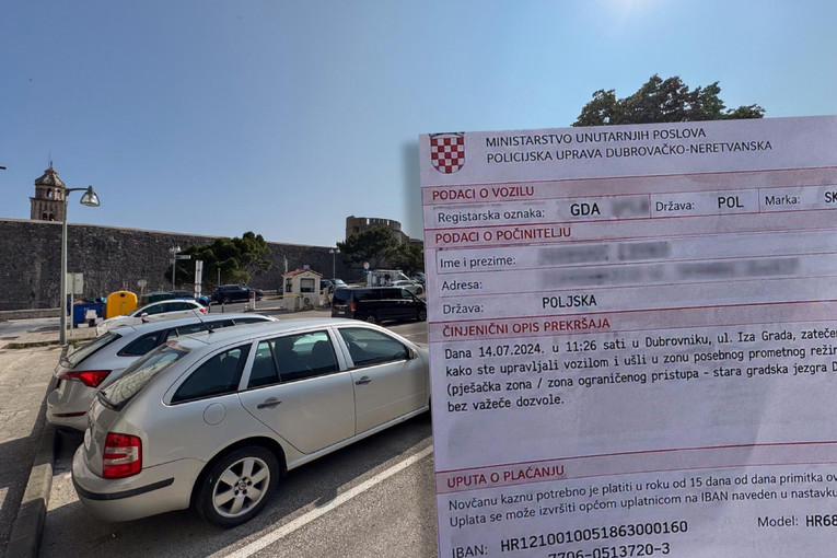 Poljaci ogorčeni kaznama iz Dubrovnika. "Dođeš na odmor, dobiješ kaznu od 3000€"