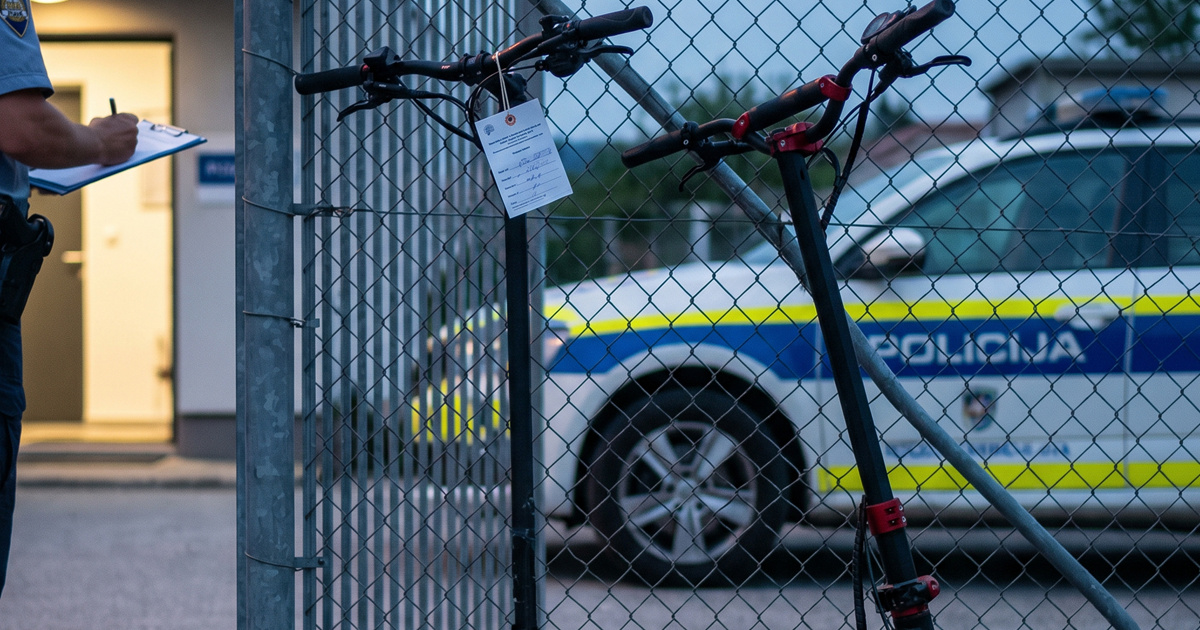 Policija oduzela prejake romobile maloljetnicima u Đurđevcu i Koprivnici