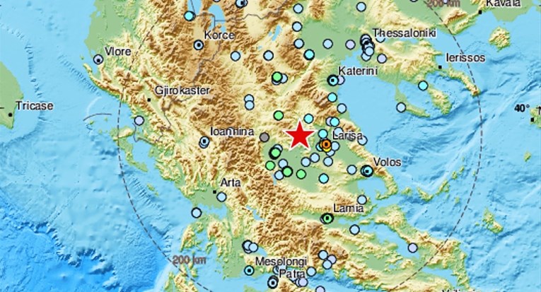 Novi jaki potres u Grčkoj, magnituda je 5.1