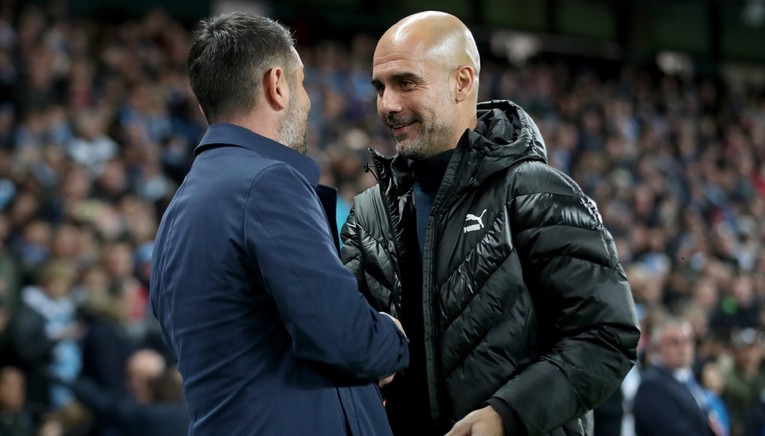 Guardiola prišao pozdraviti Bjelicu i iznenadio ga