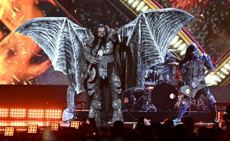 Lordi na Eurosongu izveli "Rim Tim Tagi Dim"