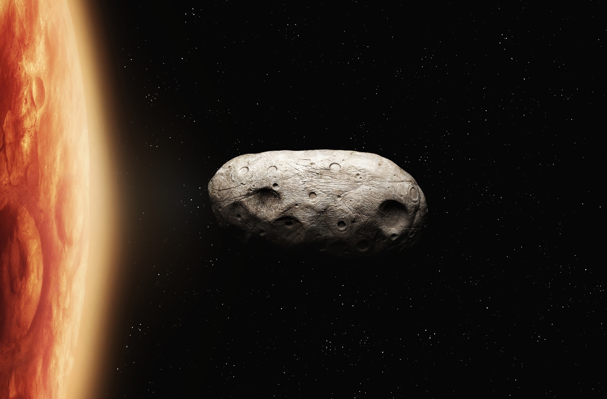 Astronom je skoro odustao od potrage. Onda je pronašao Deimosa