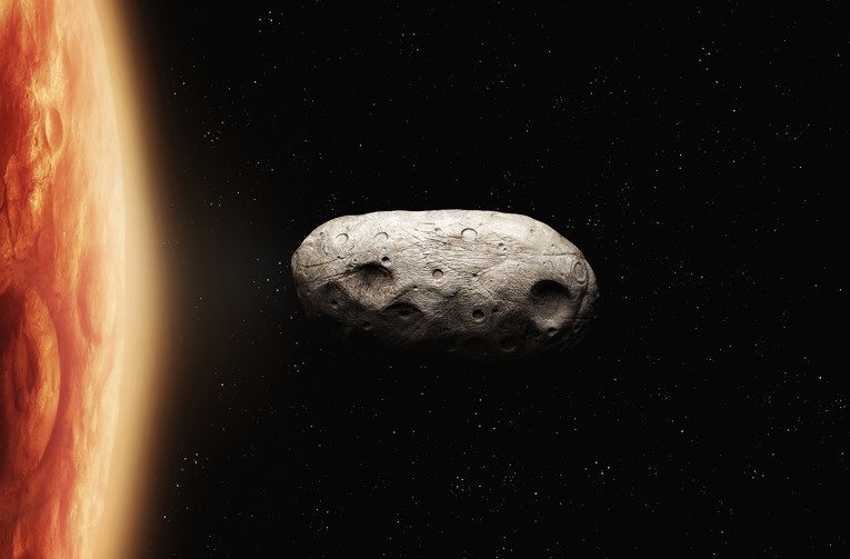 Astronom je skoro odustao od potrage. Onda je pronašao Deimosa