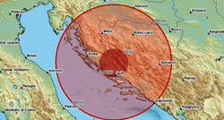 Potres magnitude 3.8 kod Splita